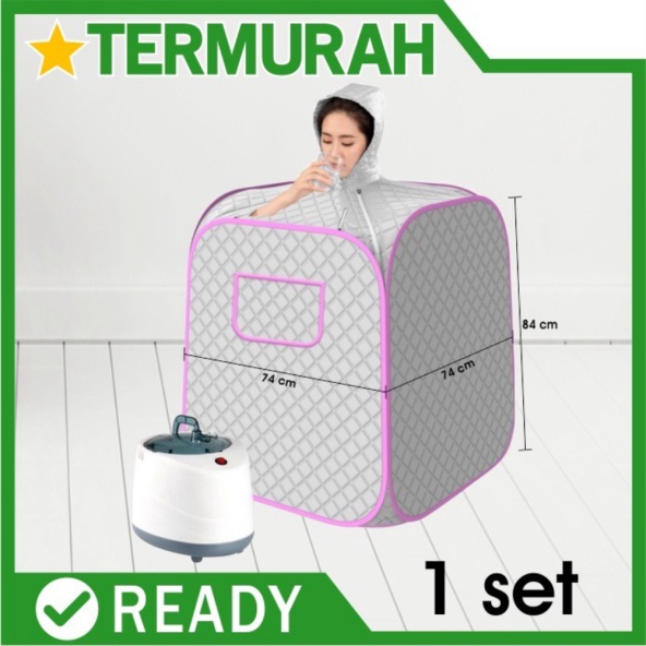 Promo ALAT SAUNA PORTABEL SAUNA STEAM PORTABLE home SPA mandi uap keringat Berkualitas
