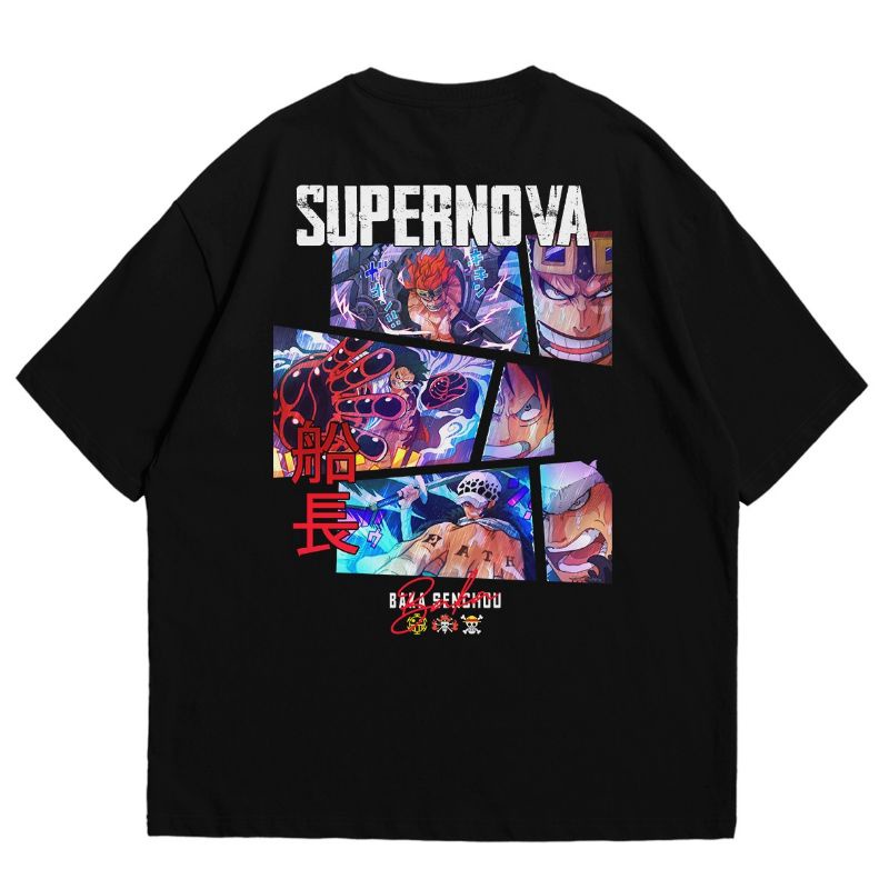 Kaos Oversize Anime One Piece Supernova