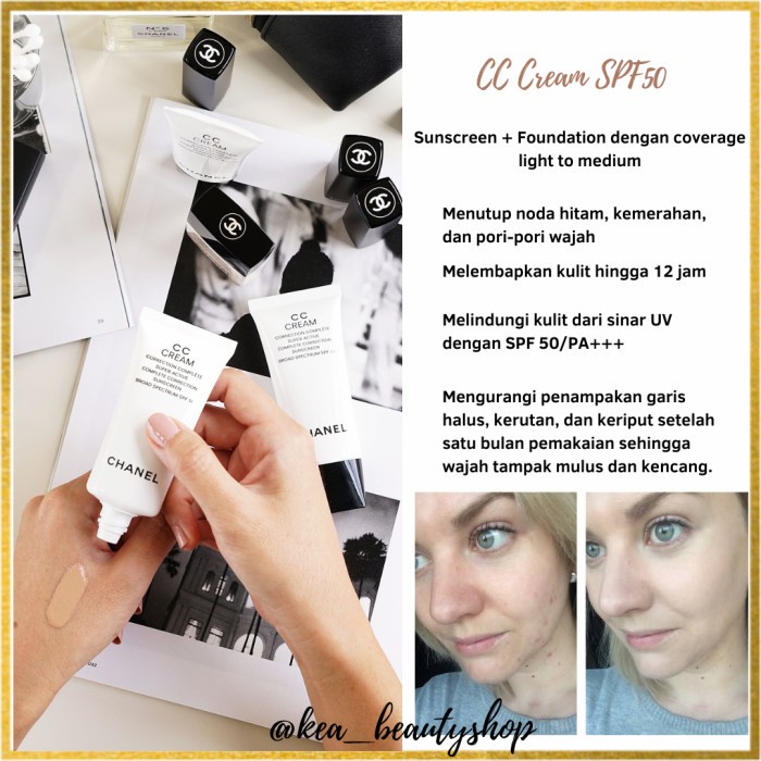 CHANEL-CC CREAM SUPER ACTIVE COMPLETE CORRECTION SPF50 30ML