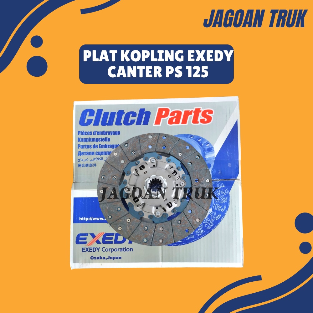 Clutch Disc Disk Assy Plat Kopling / Dish Clutch Canter PS 125