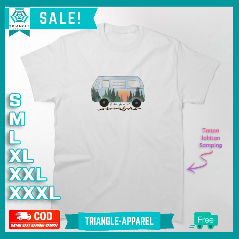 Baju Kaos Pria Campervan adventure 364