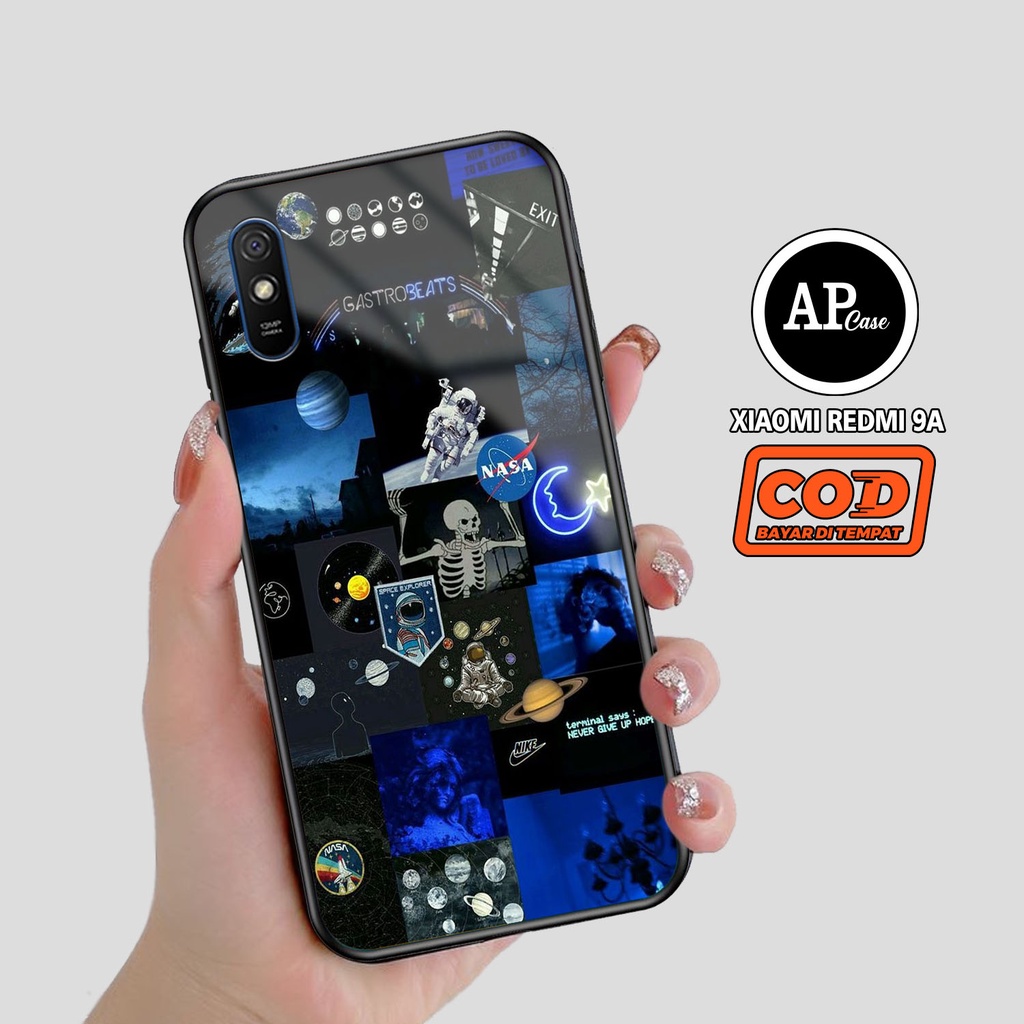 Case XIAOMI REDMI 9A Casing Hp XIAOMI REDMI 9A - Case Motif Nasa Terbaru - Softcase Hp - Custom Case
