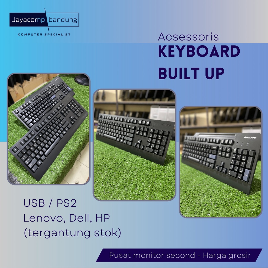 Keyboard Built up USB/PS2 - second mulus murah