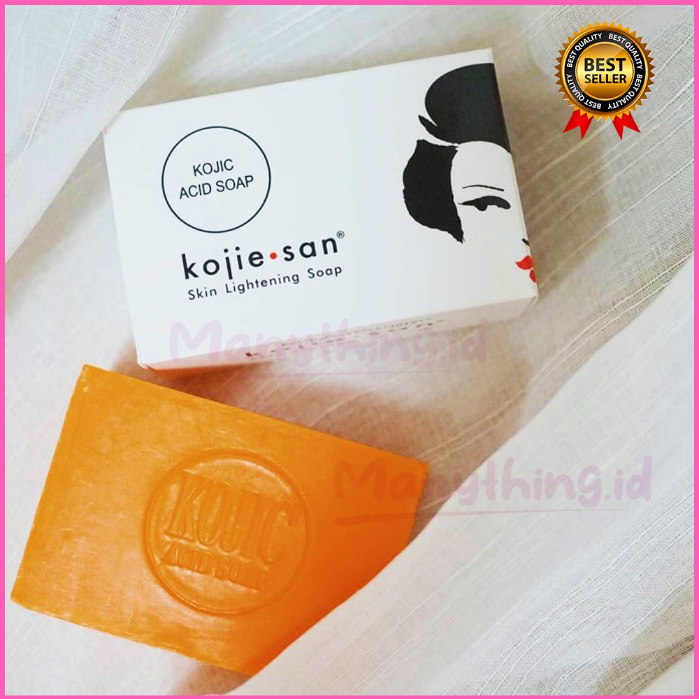 Kojiesan Skin Lightening Soap / Kojie San Soap / Sabun Pemutih / Sabun Wajah 65G