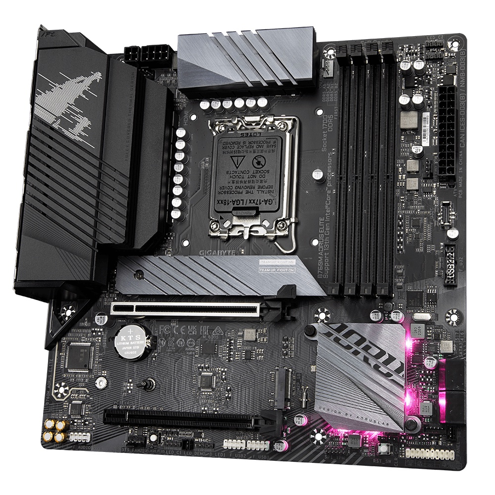 GIGABYTE B760M AORUS ELITE DDR5 | MOTHERBOARD INTEL B760 LGA1700 M-ATX