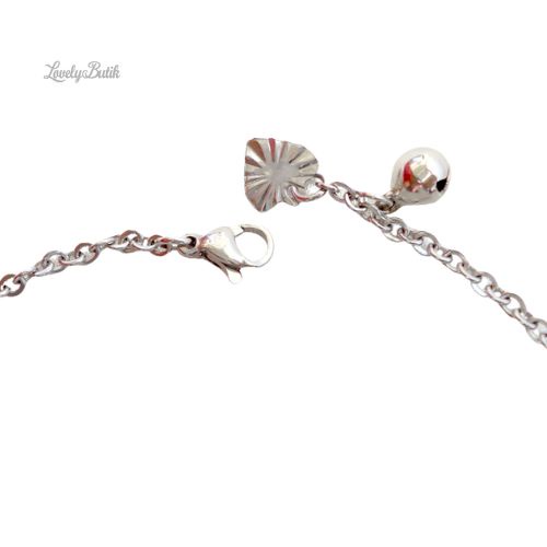 Gelang Tangan Kaki Wanita Titanium Anti Karat dan Luntur Kekinian Import Model Terbaru Res4 - Lovelybutik