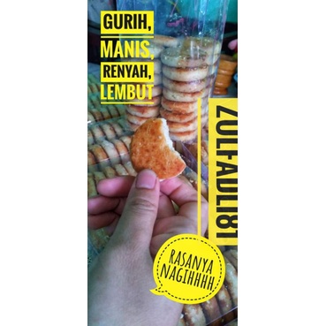 

Kue Lebaran, Gurih, manis, renyah