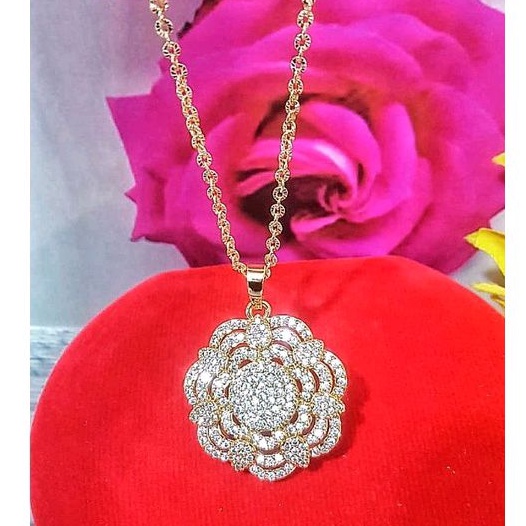 Kalung Xuping Rantai Medan Panjang Gold 729