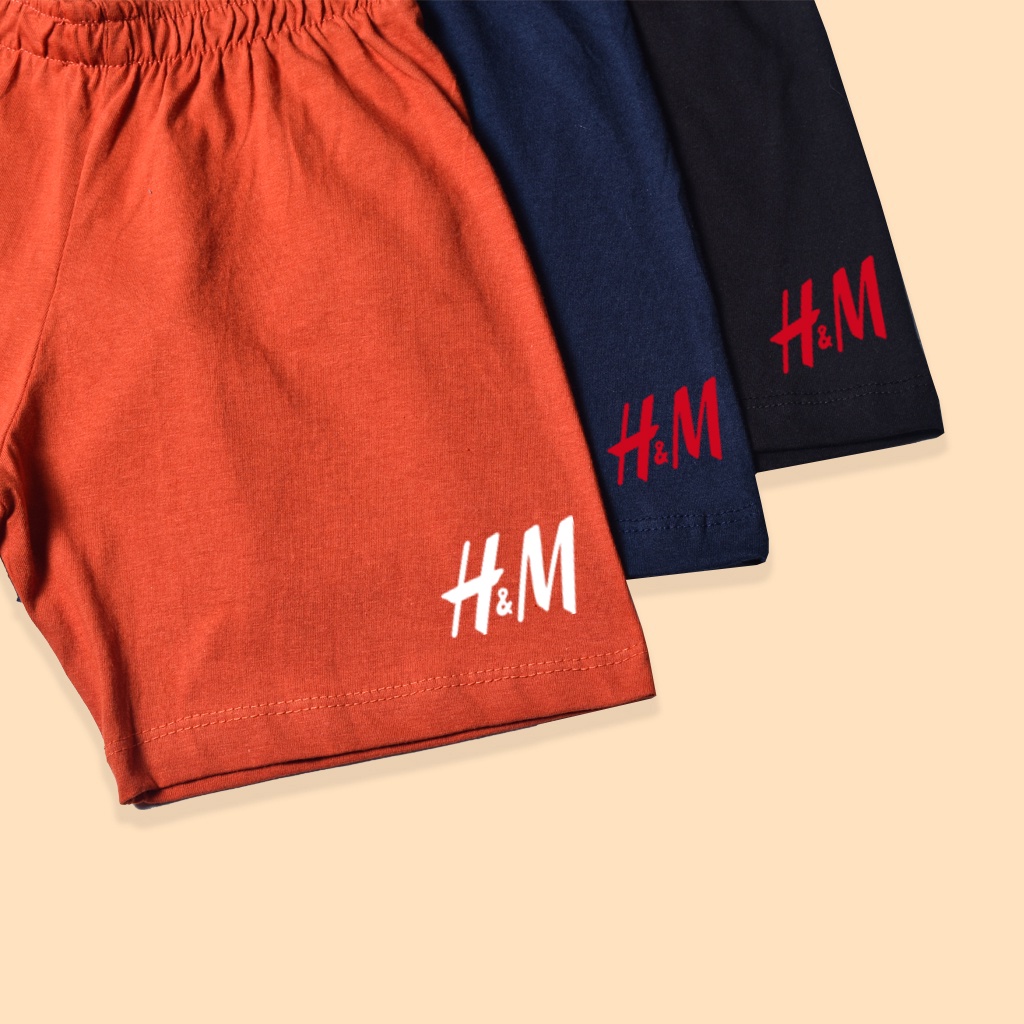 SanumKids Celana pendek anak polos unisex umur 1-12 tahun Original // bawahan celana pendek laki-laki perempuan