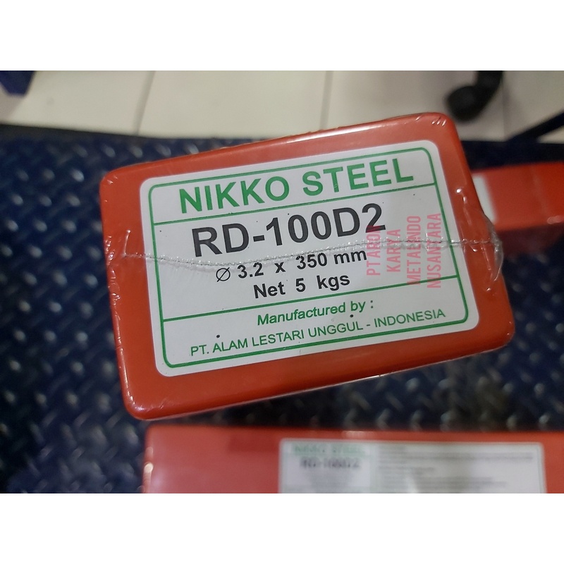 KAWAT LAS NIKKO STEEL RD-100D2 | AWS E10018-D2