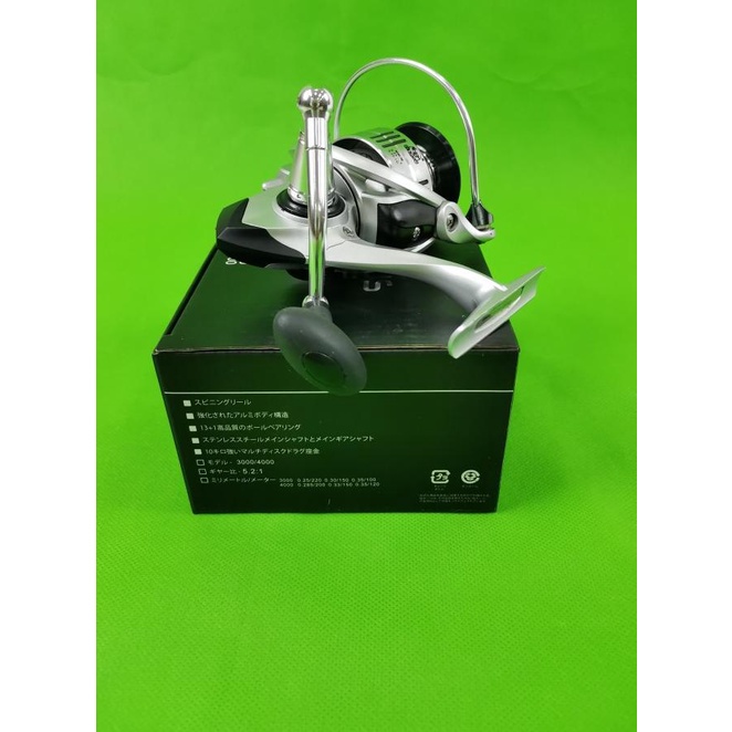 Reel Lizard Zeus Hp 3000-4000 Power Handle Spinning Gulungan Pancing