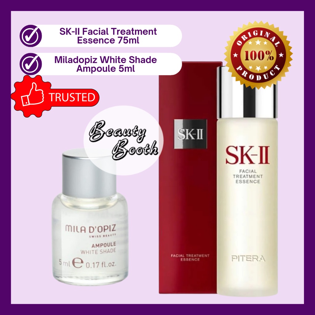 SK-II FTE 75ml + Miladopiz White Shade Ampoule 5ml