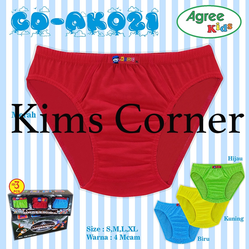 CELANA DALAM AGREE  KIDS NGS C9 3PCS