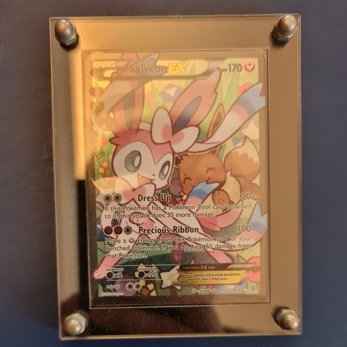Terlaris Sylveon Ex Fa Generations. Kartu Pokemon. Pokemon Card.