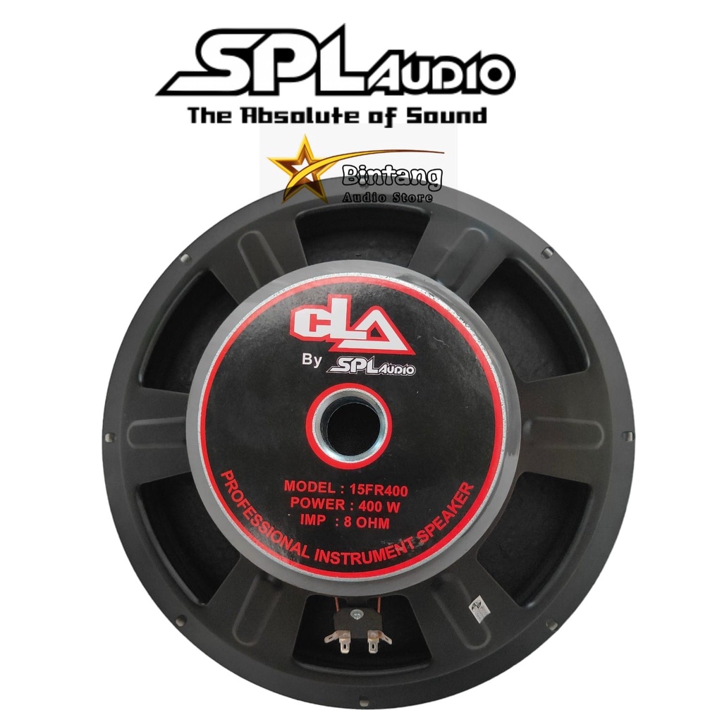 Speaker 15 inch CLA by SPL Audio 400watt / Spiker 15" 15FR400 Original