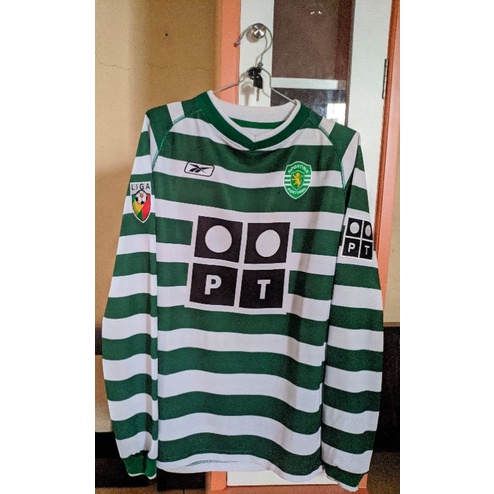 Jersey sporting Lisbon Ronaldo 2002 LS rare