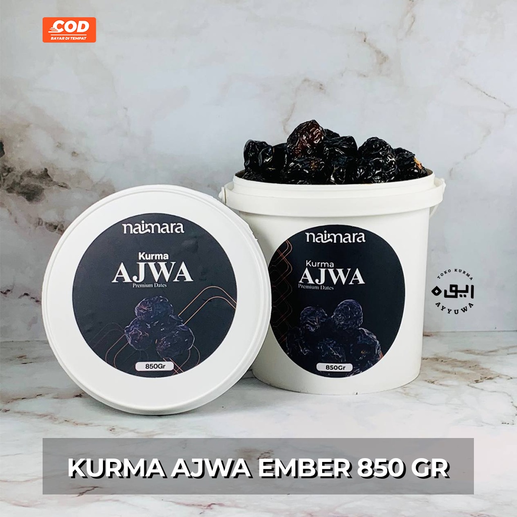 

KURMA AJWA MADINAH PREMIUM 800 GR / KURMA AJWA MADINAH KEMASAN EMBER / AJWA MADINAH GRADE FIRST 800GR