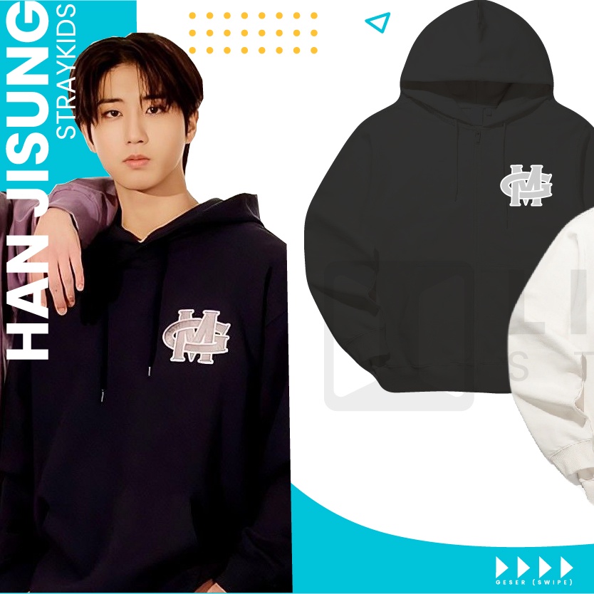 Hoodie Jumper Han jisung skz cross logo