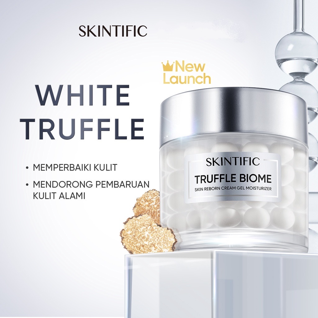 SKINTIFIC Truffle Biome Skin Reborn Cream Gel Moisturizer