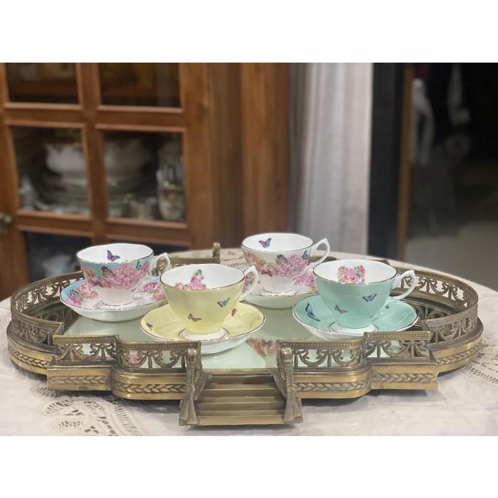 Royal Albert Miranda Tea cup set isi 4