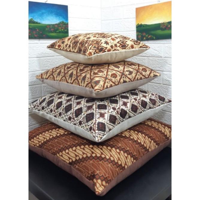 Sarung Bantal Sofa Batik 70 X70, 60 X 60, 50 50 Sarung Bantal Sofa
