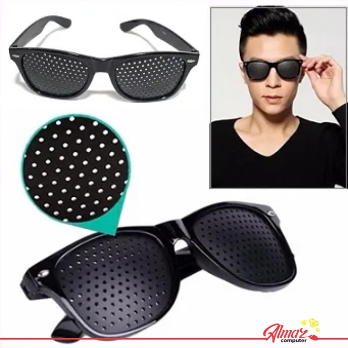 Kacamata terapi pinhole /pinhole glasses therapy