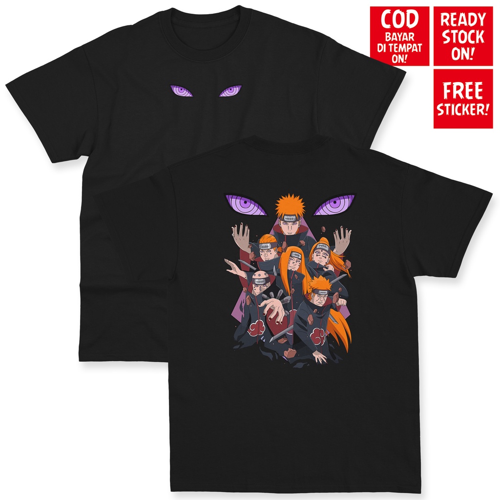 KAOS SIX PAIN AKATSUKI NAGATO UZUMAKI NARUTO RINNEGAN ANIME MANGA JEPANG