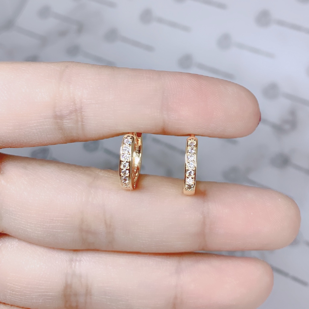 Anting Xuping Gold Perhiasan Fashion Wanita Permata Satu 01