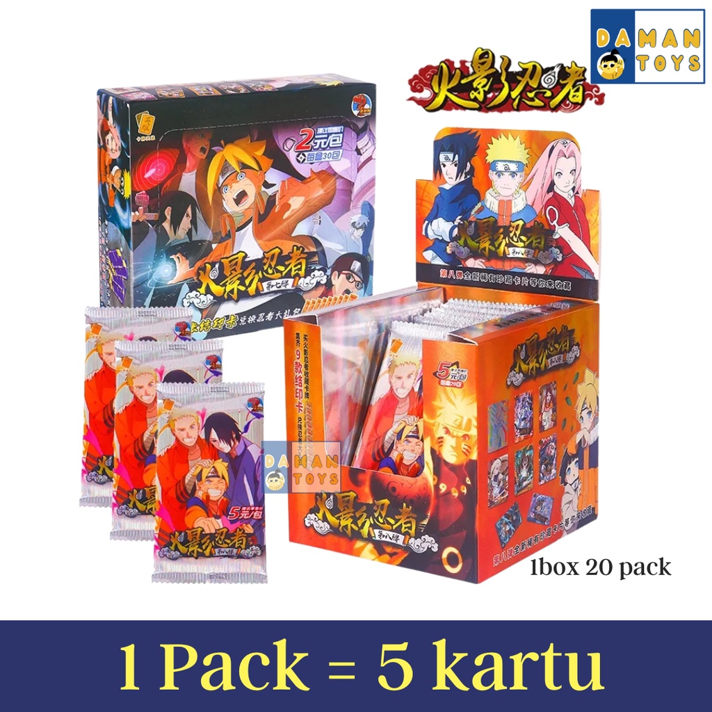 Kartu Naruto Baruto Sakura 1Pak Legendary