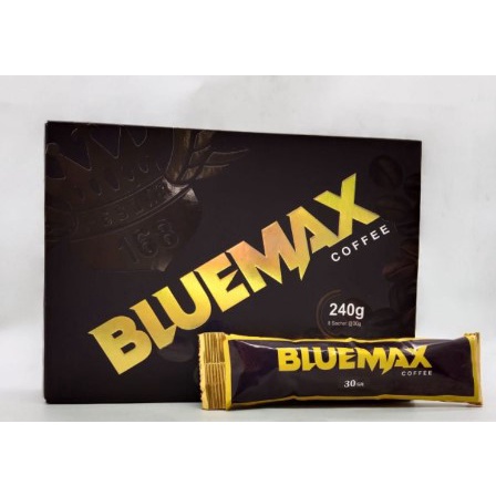 

BLUEMAX COFFEE KOPI BLUEMAX HARGA 1 BOX ISI 8 SACHET 30 GR 100% ORIGINAL