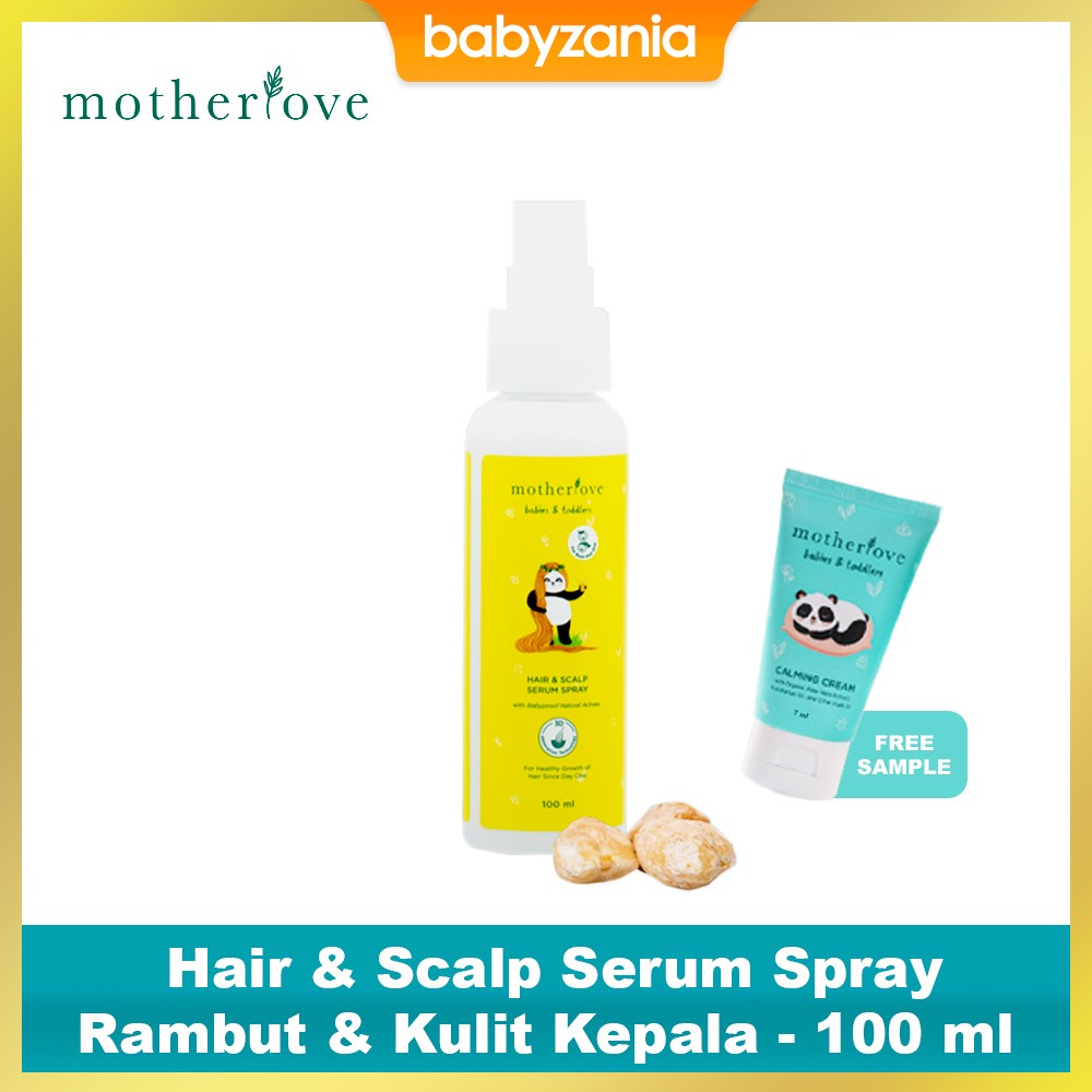 Motherlove Hair &amp; Scalp Serum Rambut &amp; Kulit Kepala Spray - 100 ml