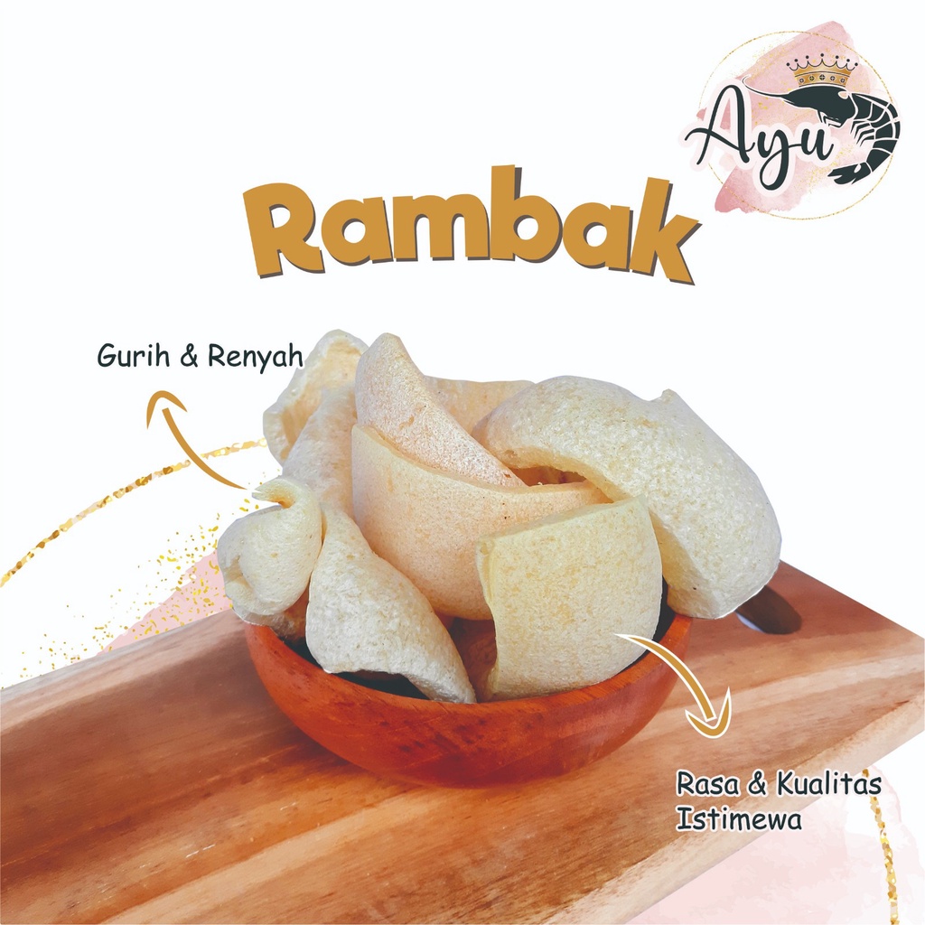 

KERUPUK RAMBAK (KULIT SAPI) 250GR