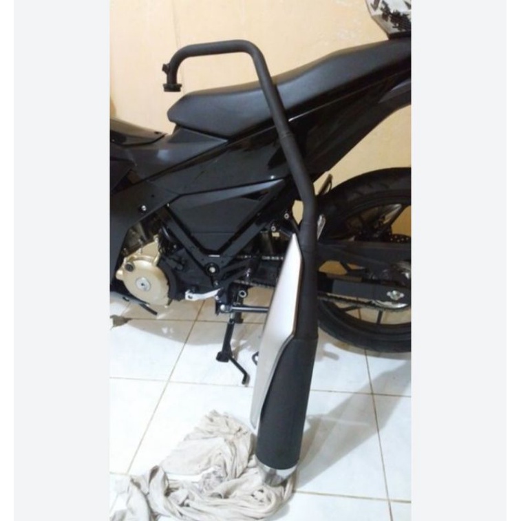 Knalpot satria Fu injeksi setandar