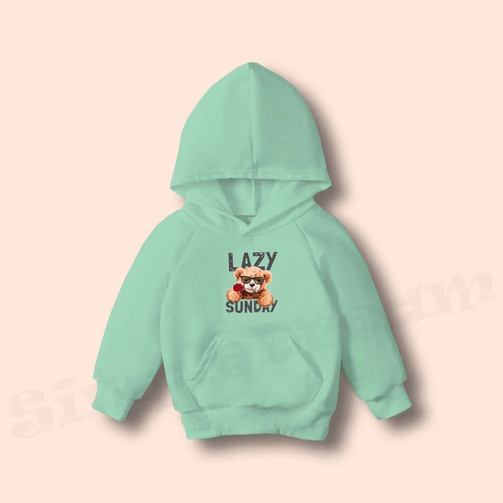 Hoodie Anak Sweater Anak Baby Bear 2-13 Tahun Anak