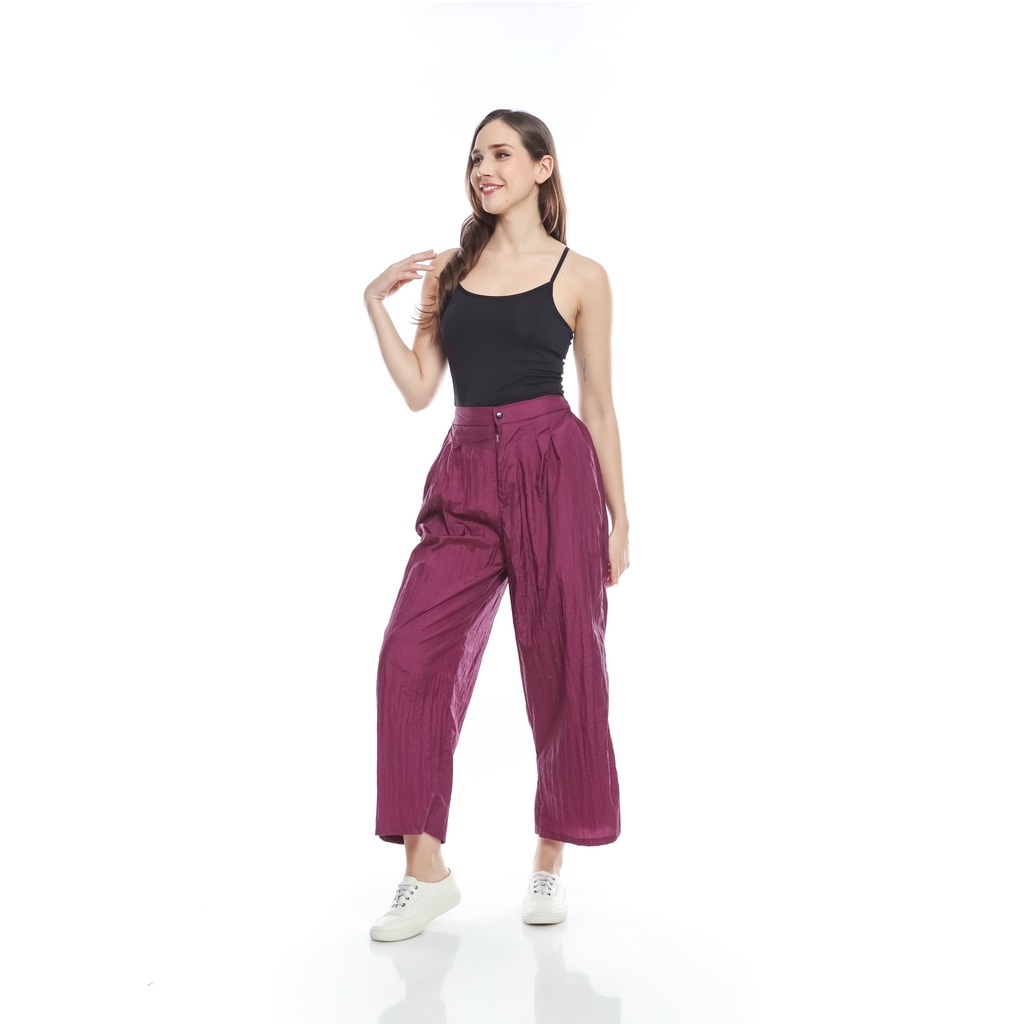 House Of We.Kala - Straight Pants Lana Long Pants Parasut Wanita