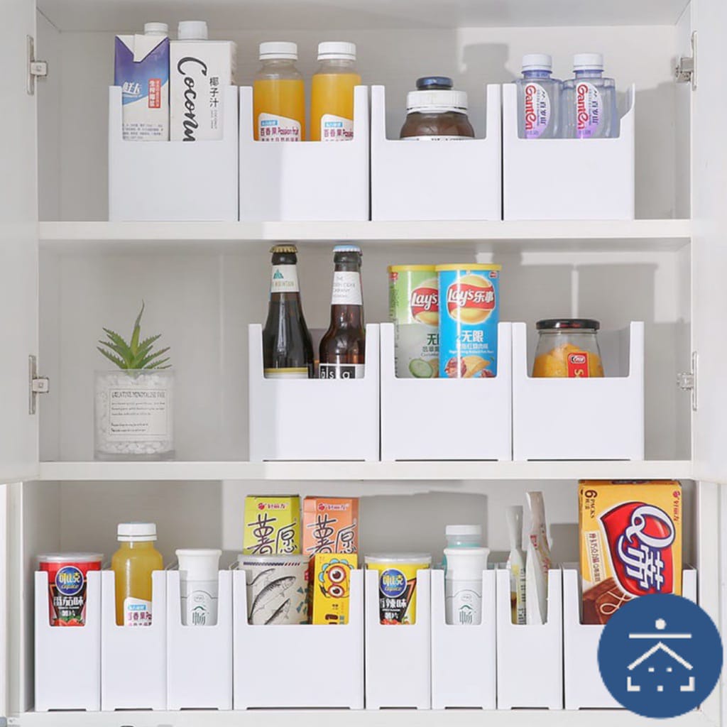 Kotak Penyimpanan Perlengkapan Dapur / Storage Box Narrow M 7x28x15 cm