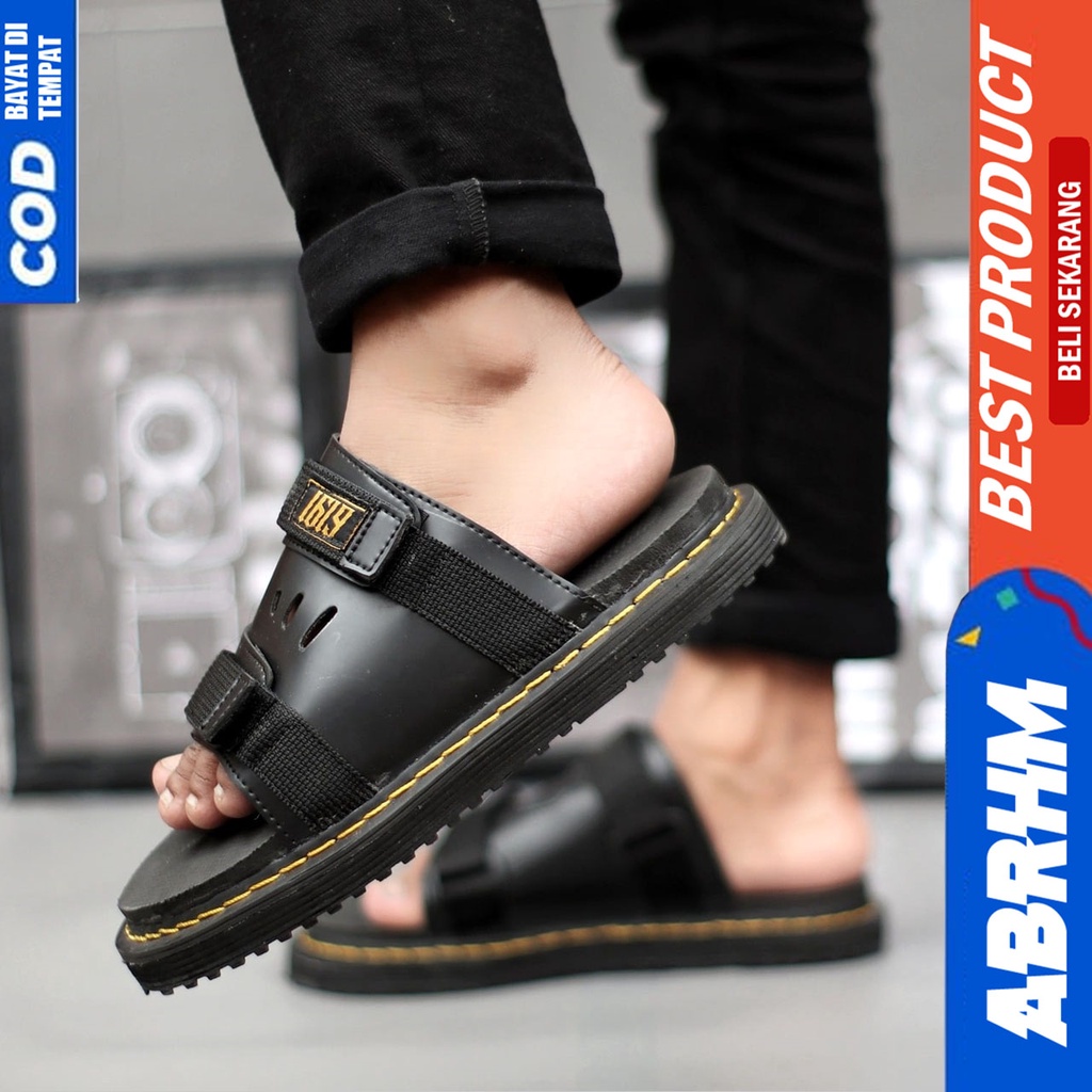 Sandal Pria Terbaru Kekinian Slide Docmart Abrhm AUSTIN