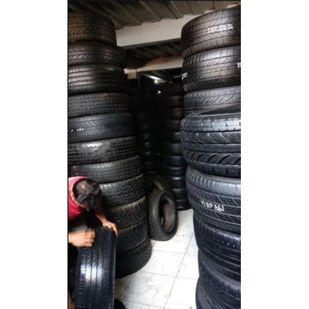 Ban mobil copotan tubles ring 16 ukuran 195 /60 kualitas 80 %