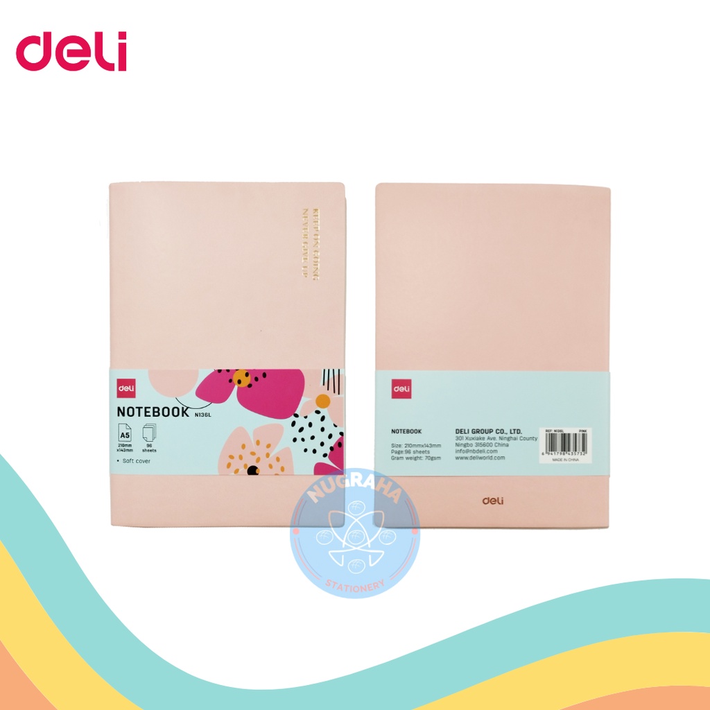 

NOTES DELI A5 N-136L (1 PCS)