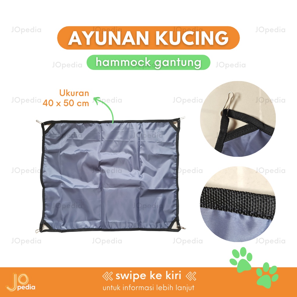 AYUNAN KUCING Hammock Tempat Tidur Gantung