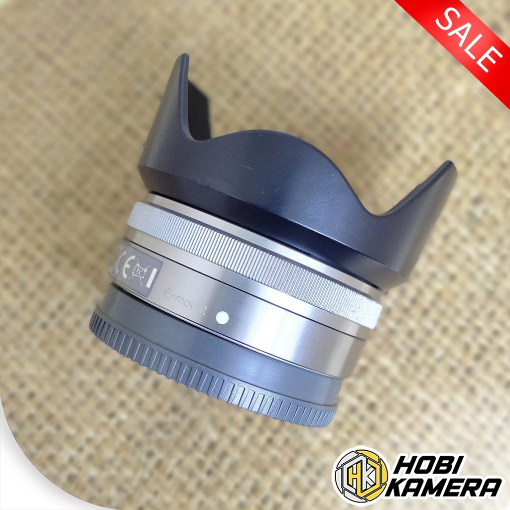 Lensa Pancake Sony Fix 16mm F2.8 bekas