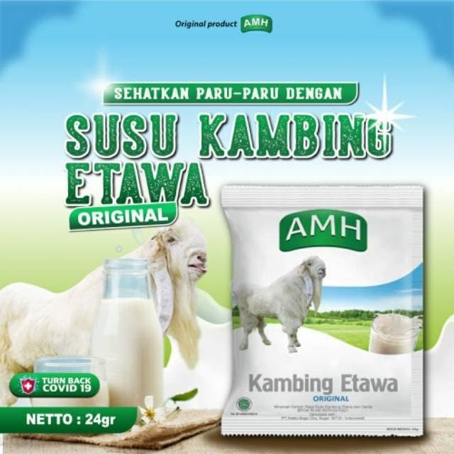 

Susu kambing etawa AMH Original (1box isi 10sachet)