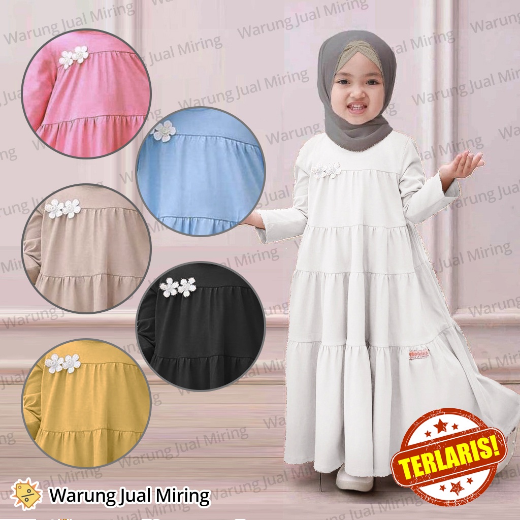 Baju Gamis Anak Perempuan Terbaru Gsmis Anak Perempuan Terbaru 2023 Buju Cwe Hijab Games Ank Lebran 