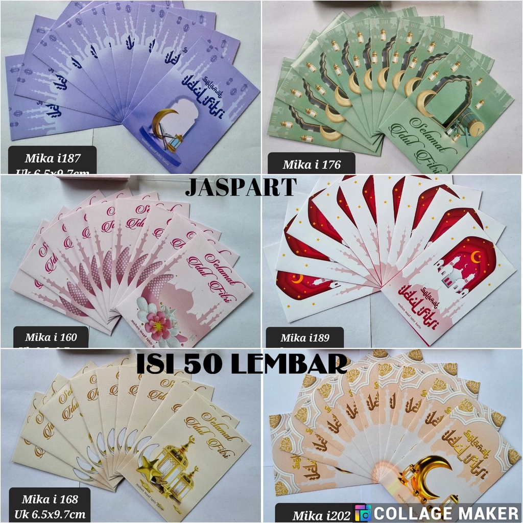 

Amplop Lebaran Idul Fitri (isi 50pcs) Amplop Karakter Angpao Lucu