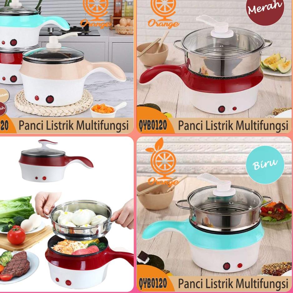 ❀ Panci Elektrik Multifungsi Penggorengan kukusan penanak Nasi ♗