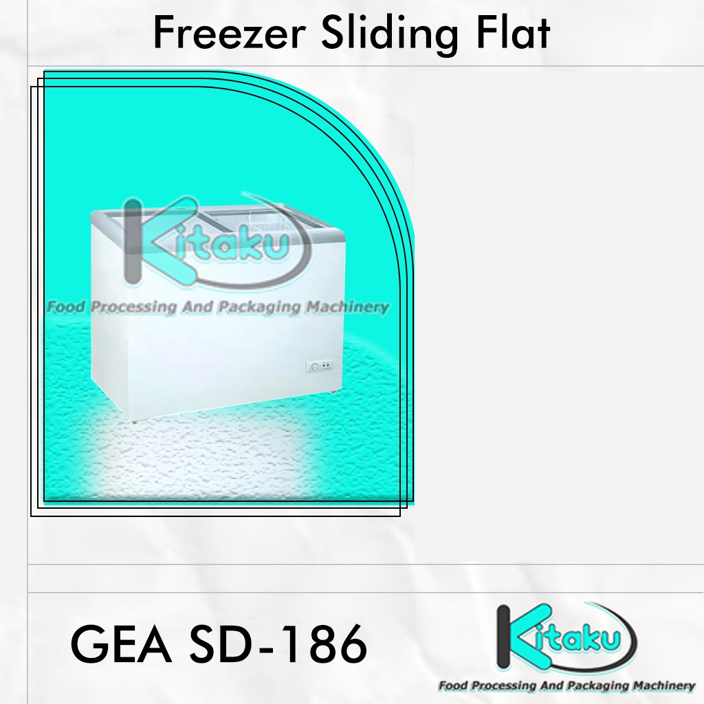 Freezer Sliding Flat GEA-SD-186