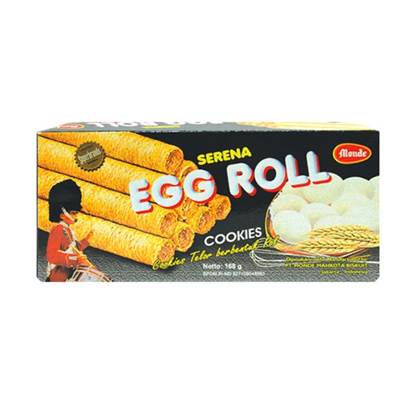 Promo Harga Monde Serena Egg Roll Original 168 gr - Shopee