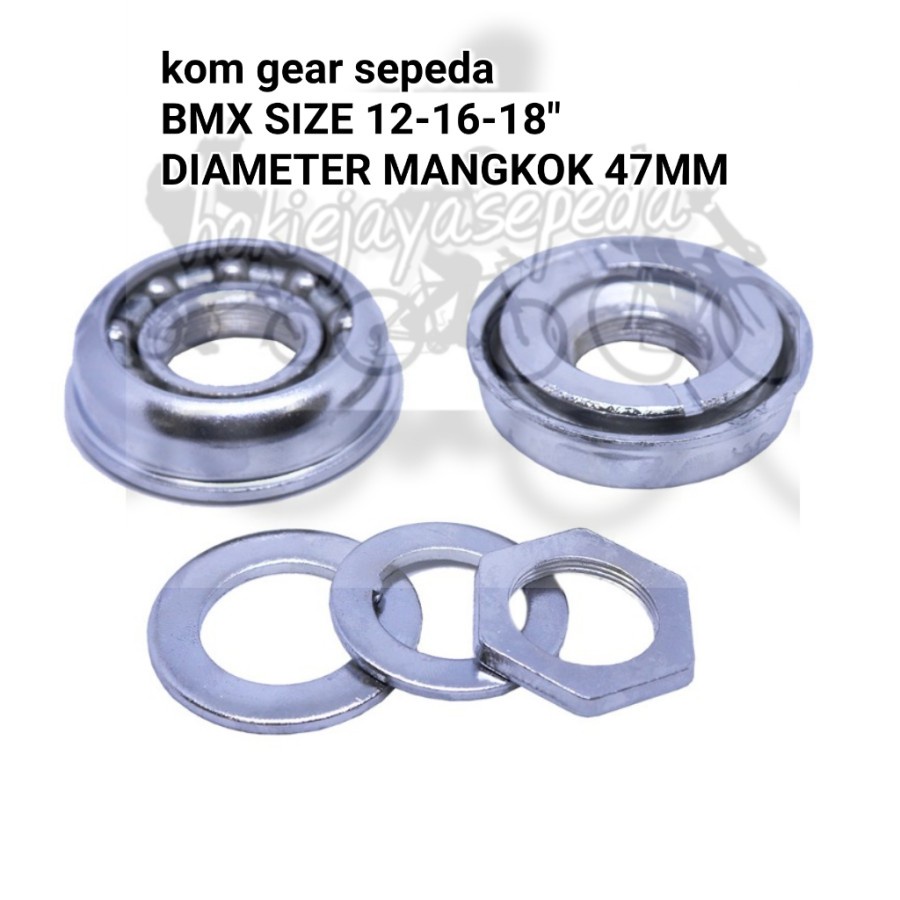 KOM GEAR / MANGKOK GIR CRANK DEPAN LANGSUNG SEPEDA BMX ANAK SIZE 12-16-18-20