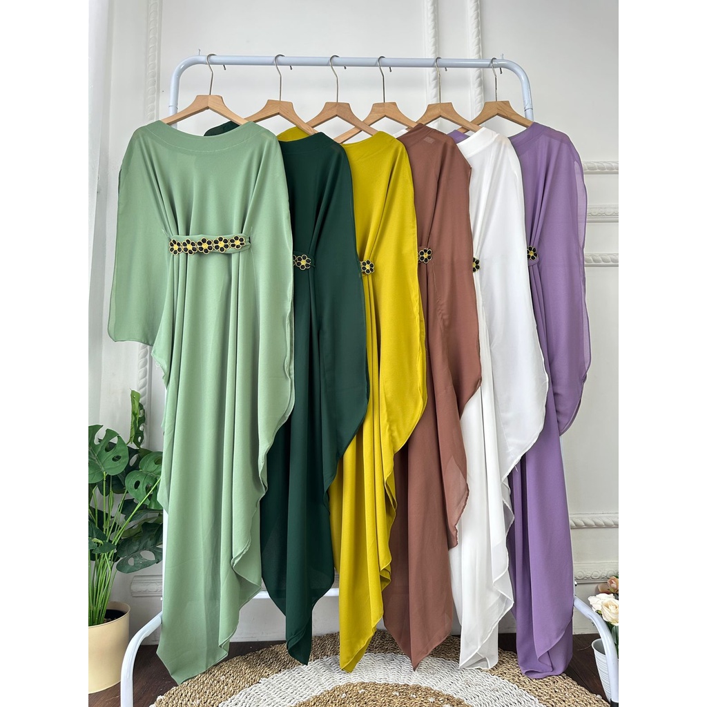 SABHIRA KAFTAN (BAHAN CERUTTY) WANITA MUSLIMAH BTCSOLO