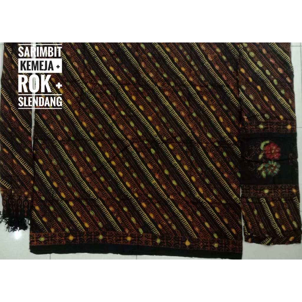 [usat Bordir Tasikmalaya - Bahan Batik Sarimbit Bapak Sutra Atbm Couple Pasutri Indira